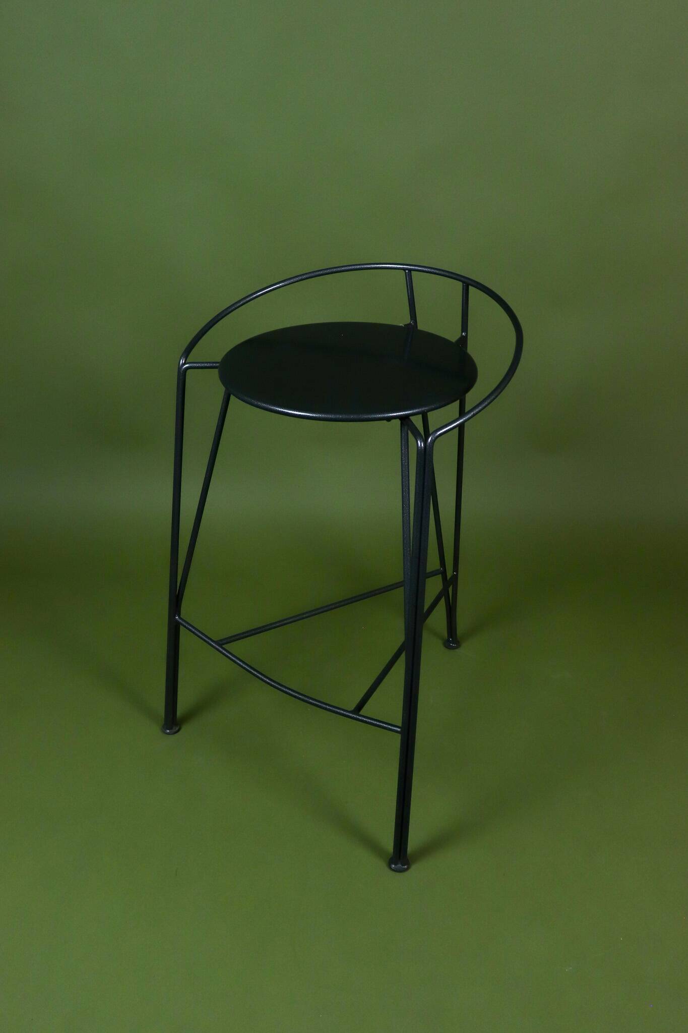 Tabouret haut Lune d'argent Pascal Mourgue 1985