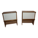 Vintage design bedside tables 70s