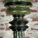Louis XVI style carved wooden halogen column
