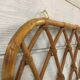 Rattan shelf