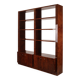 Parchment bookcase by Aldo Tura for Tura Milano 1960