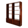 Parchment bookcase by Aldo Tura for Tura Milano 1960