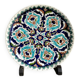 Assiette céramique ancienne Turquie