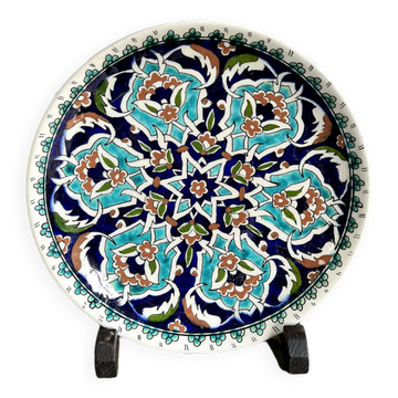 Assiette céramique ancienne Turquie