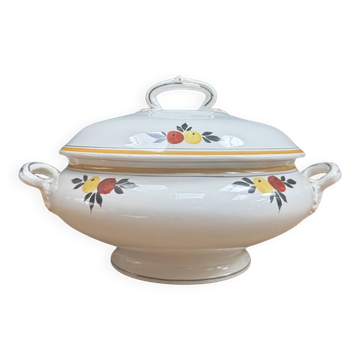 Large soup tureen Moulin des Loups, Granit model