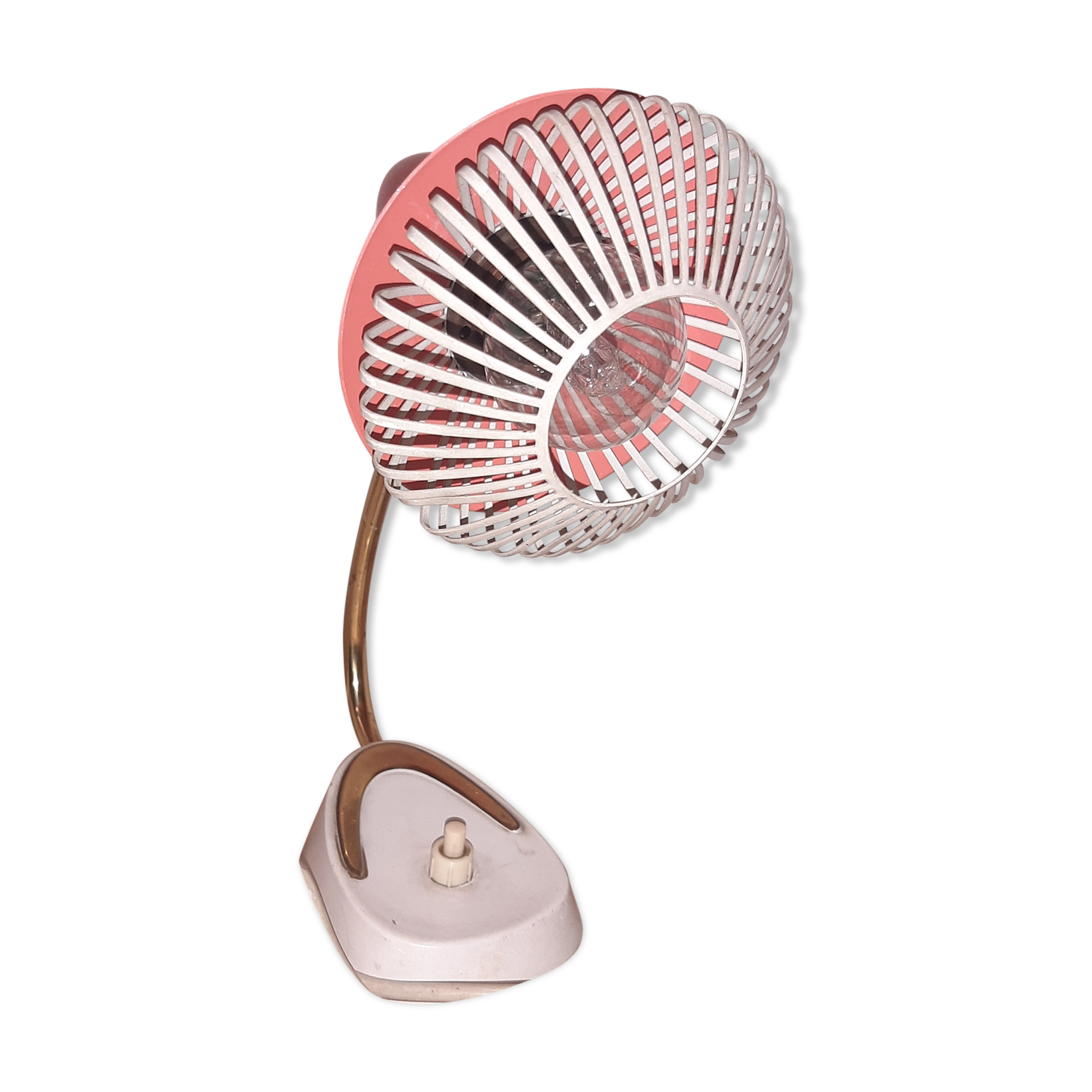 Swiss adjustable vintage modernist bedside lamp