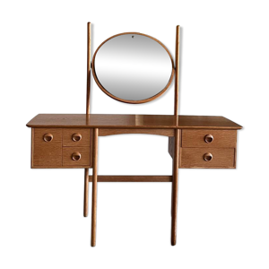 Coiffeuse en chêne avec