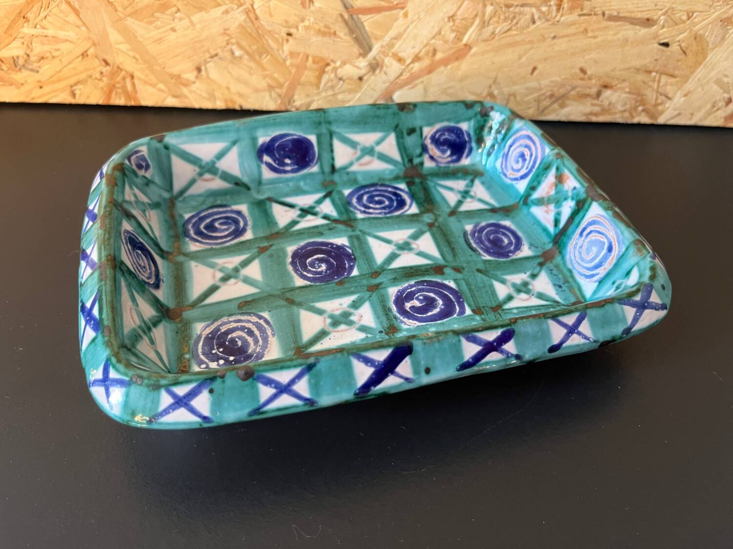 Robert Picault Vallauris ceramic empty pocket tray
