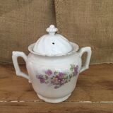 Ancient porcelain sugar bowl