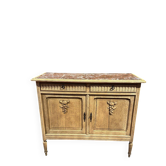 Antique sandblasted sideboard