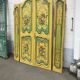 Series of four old closet doors