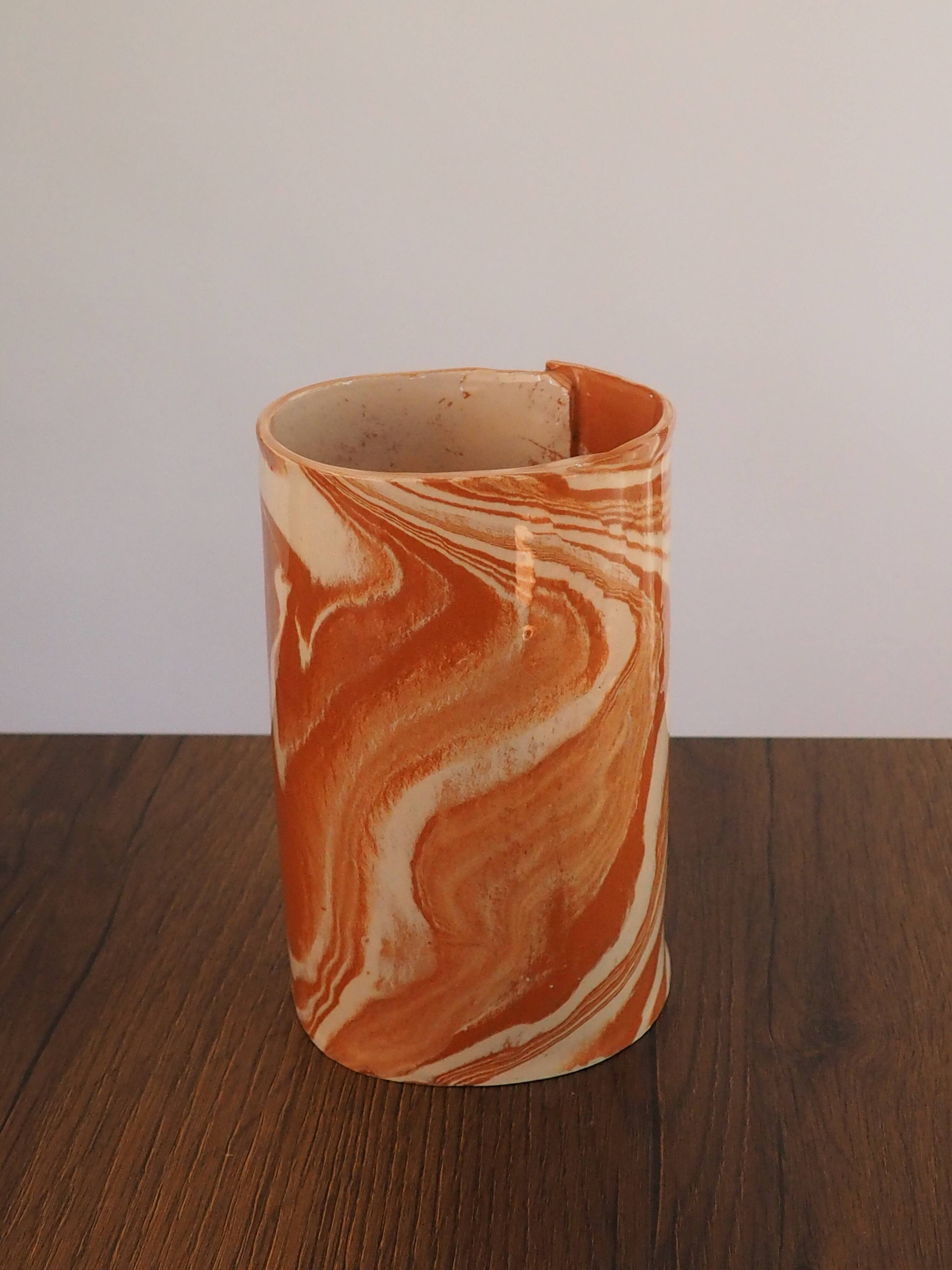 Terracotta vase