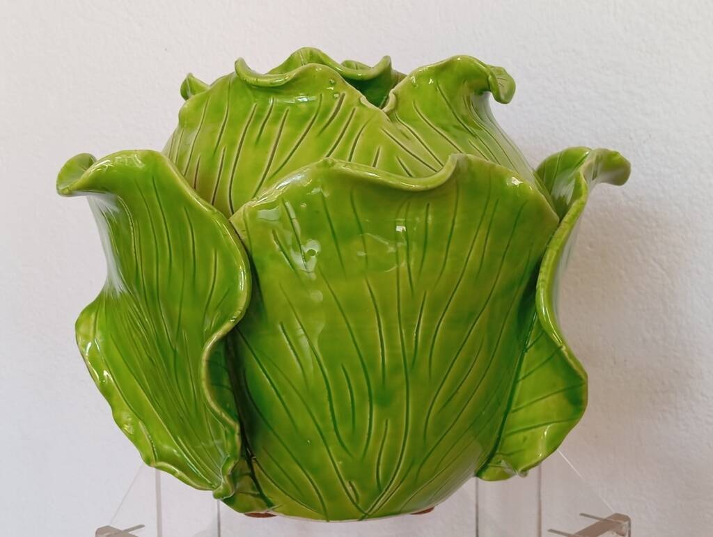 Ceramic cabbage Jean Roger