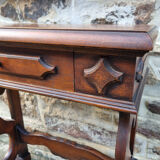 Console restoration, cherry tree, butt studs, Louis Philippe