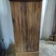 Bedside table night solid wood vintage antique door drawer