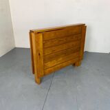 Table à manger vintage de style Japandi Chapo du milieu du siècle, 1960