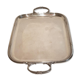 Louis XVI style silver metal tray
