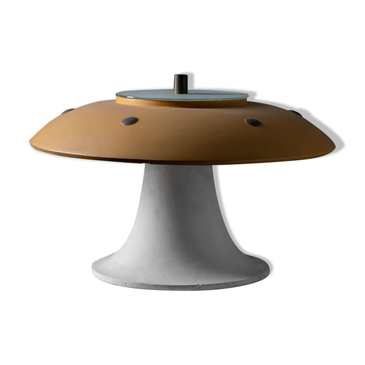 Huge vintage mushroom table lamp, 1960s