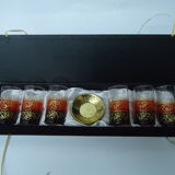 Hand painted turkish tea glasses gift idea