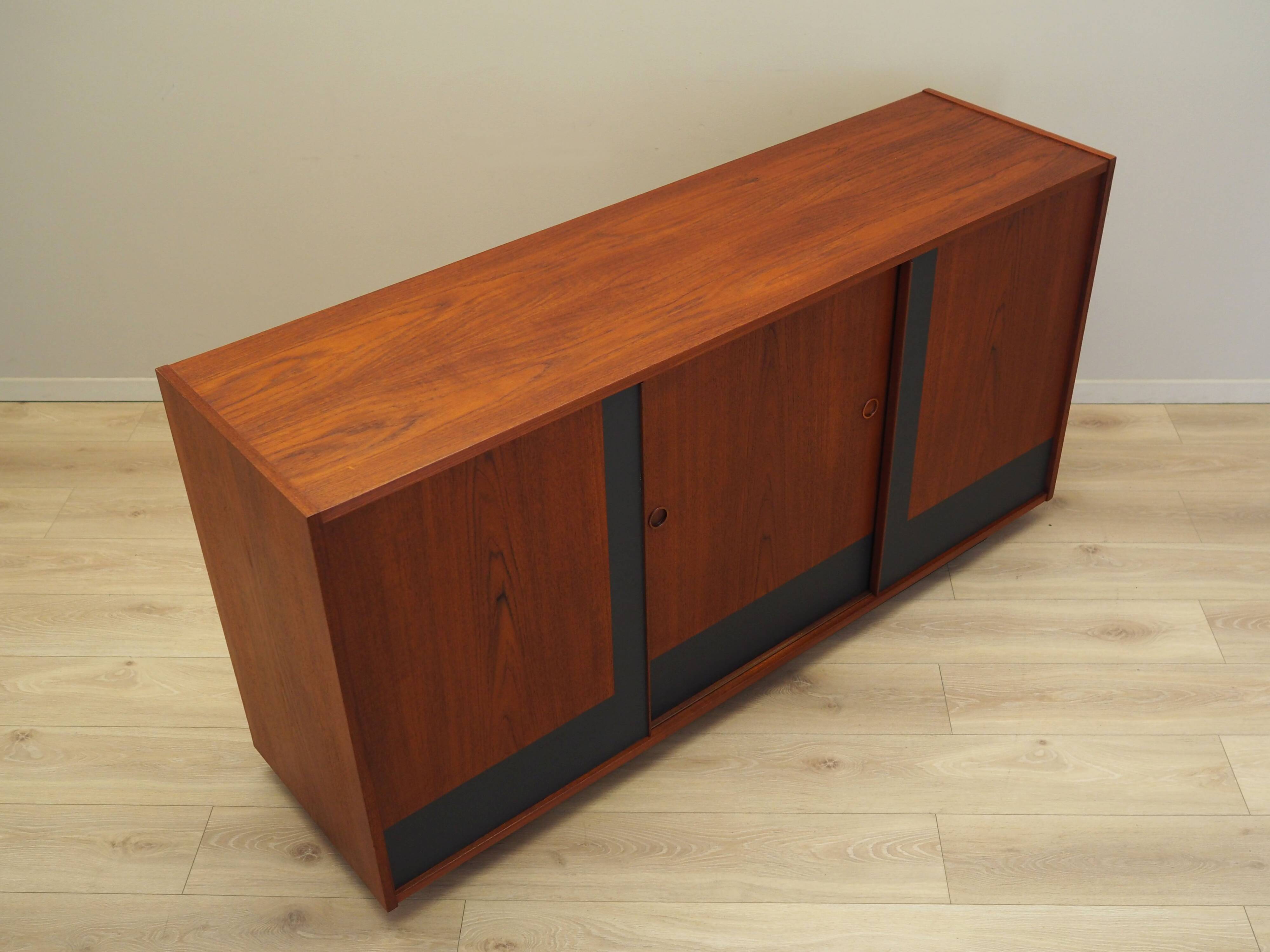 Teak sideboard, Danish design, 1970s, production: Denmark