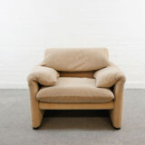 Set of Maralunga 2-seater & armchair by Vico Magistretti for Cassina, Italy