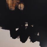 Pierre Soulages: painting 1st June 1964 - original signed poster