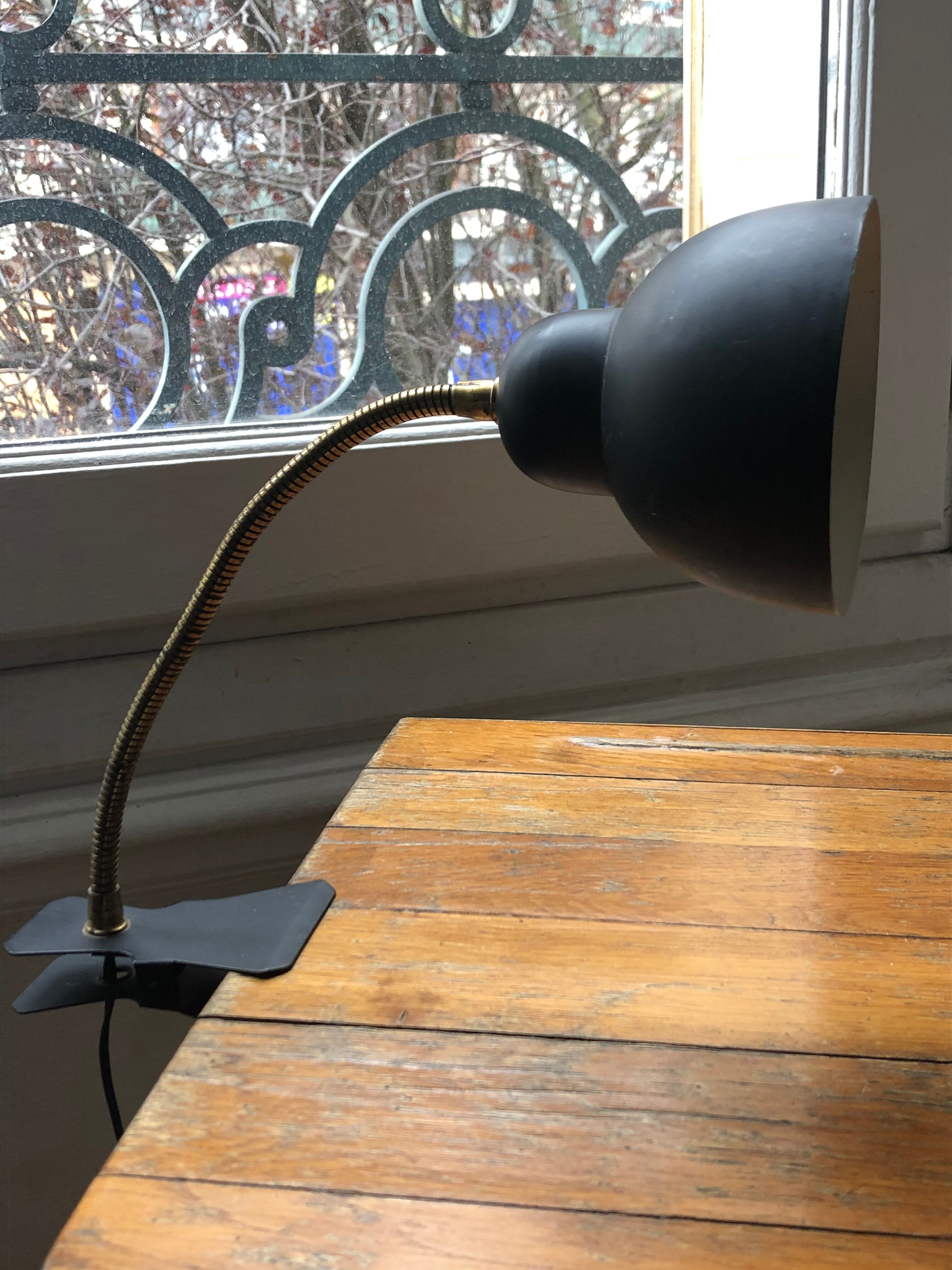 Vintage lamp, flexible, pliers
