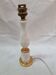 Pied de lampe en marbre