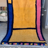 Tapis berbère coloré