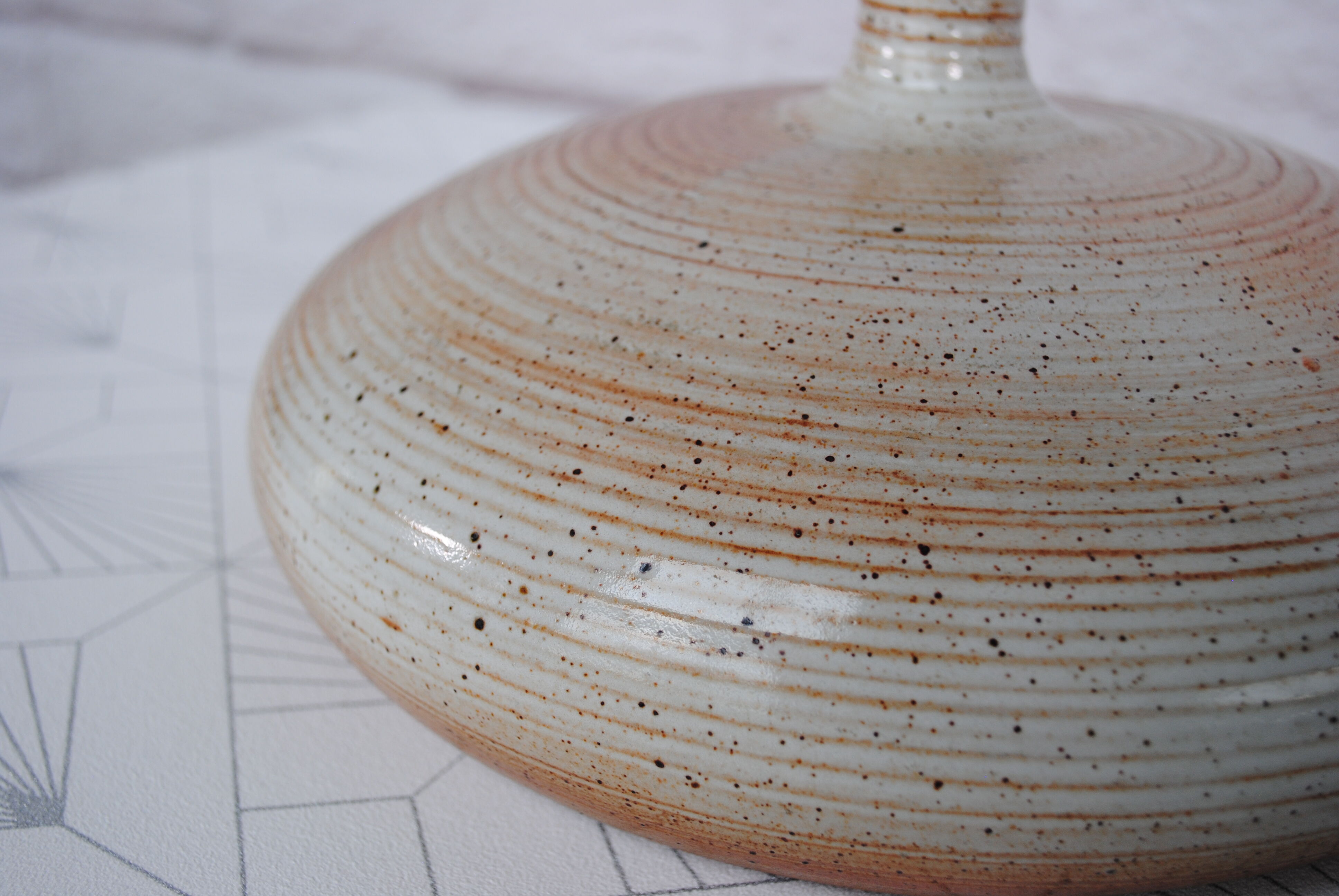 Ball vase Grès du Marais 1970