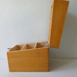Light wooden box, 60s