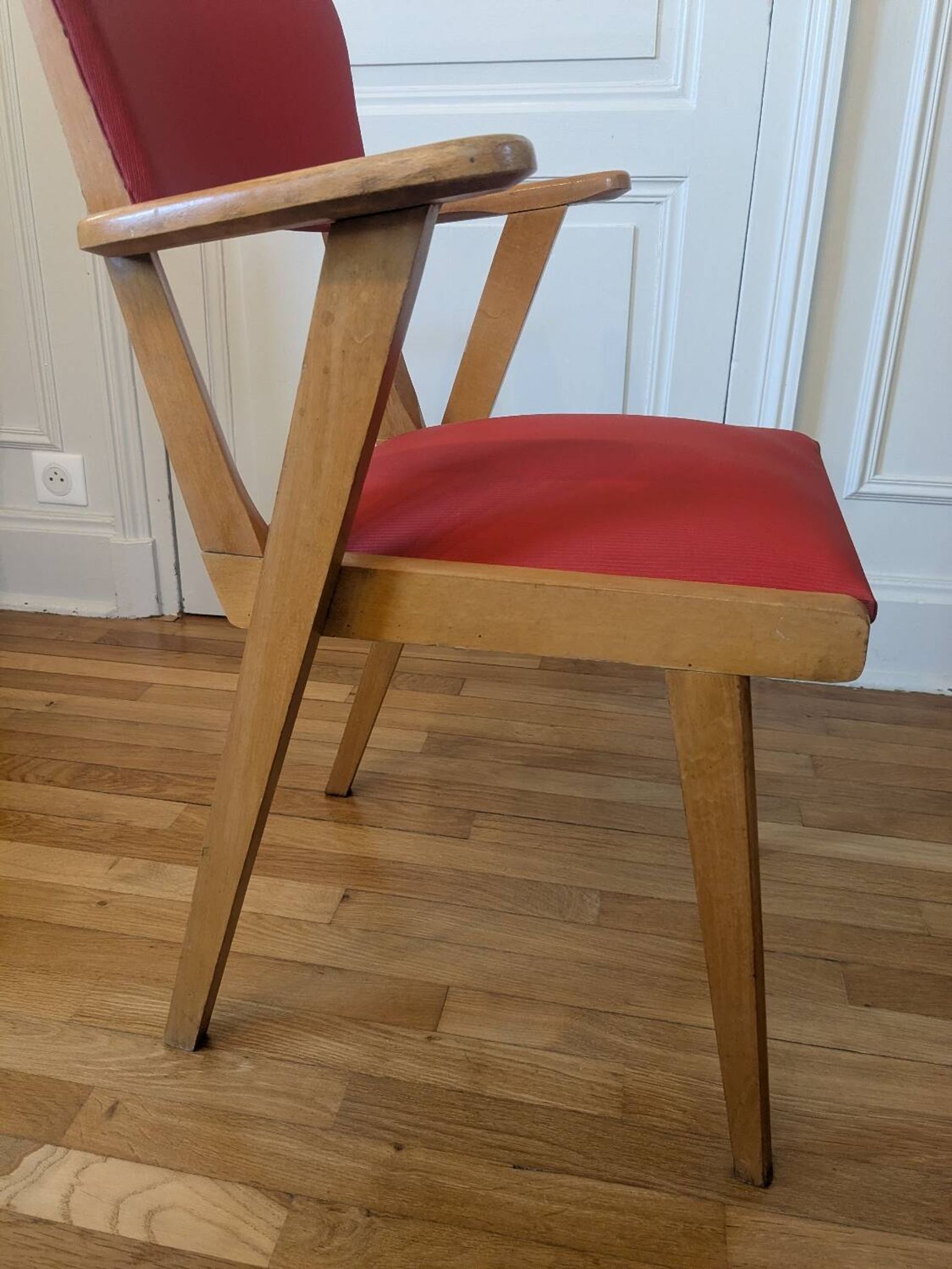 Paire de fauteuils années 60