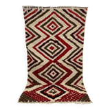 Handmade moroccan berber carpet 255 x 138 cm
