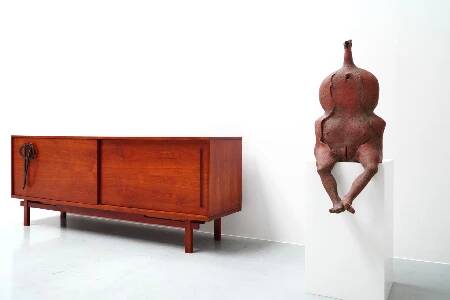 Jean Batenburg, Sideboard with Émile Souply Handle