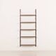Scandinavian rosewood shelving unit, set of 5 shelves, 1960s
