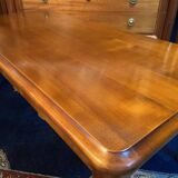 Solid cherry wood coffee table with 2 drawers
