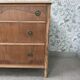 Large Art Deco chest of drawers in mahogany and ash (renovated)