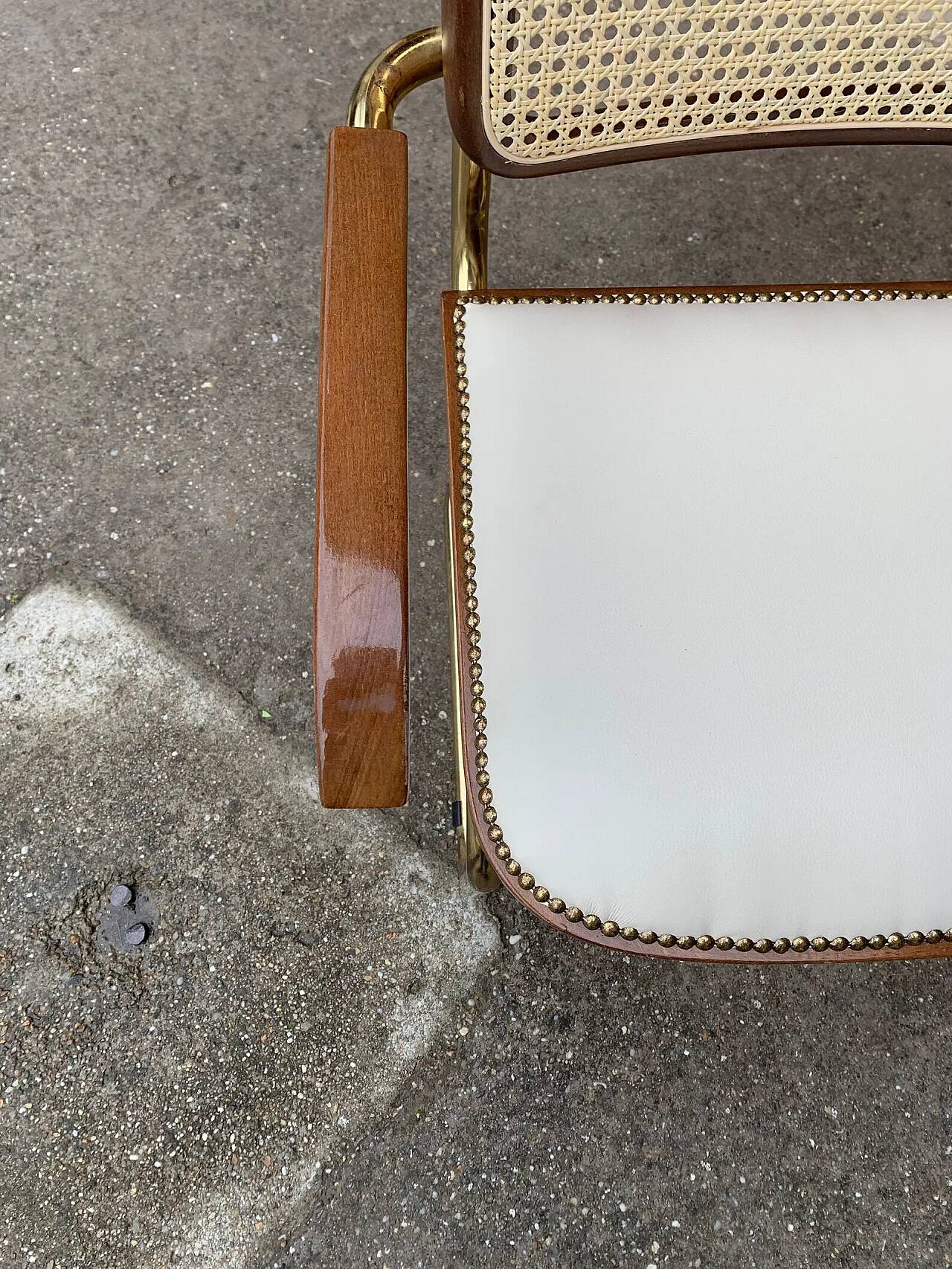 6 Cesca chairs by Marcel Breuer, 1970s