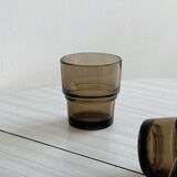 Old smoked glasses.
