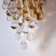 Applique gouttes de verre de Paolo Venini 1960