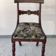 Mahogany dining room set, work in English 19th century