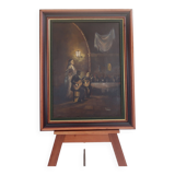 Oil painting - Fado - Painter Teixeira Cardoso.