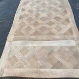 Louis XV extendable dining table, renovated, oak, 120-200cm, 19th century.