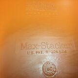 Vintage chairs by Max-Stacker Steelcase edition of the 1970s