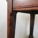 Wooden bistro table