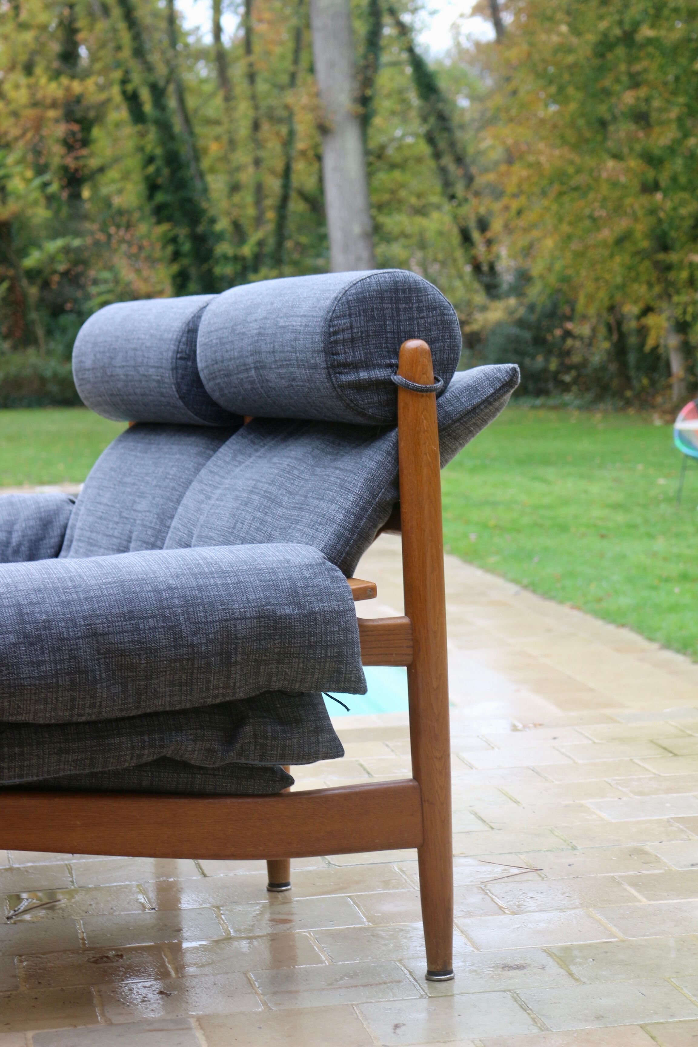 2-seater sofa year 1960 by Eric Merthen for Ire Møbler, Sweden 196