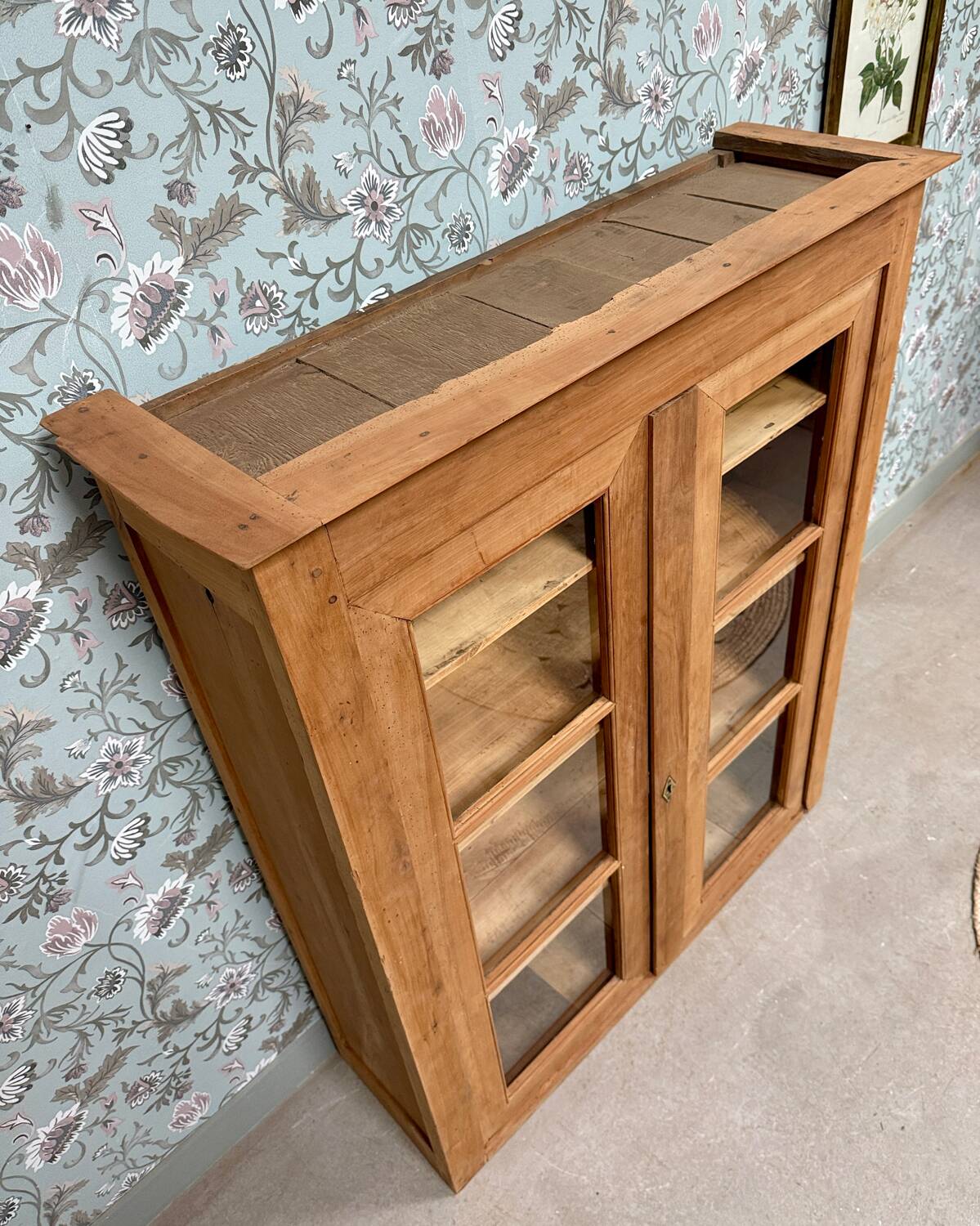 Renovated old display case