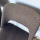 4 fabric and metal chairs