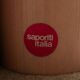 Vintage Saporiti Italia Dining Table – Enamel Column Base - 1980s