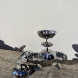 6 stainless steel cups